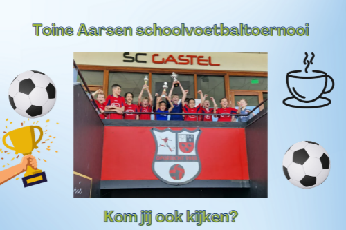 Toine Aarsen schoolvoetbaltoernooi