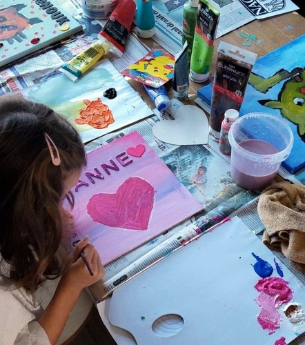 schilderen voor gr.3 t/m gr.8