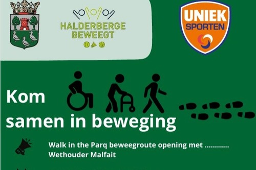 Walk in the parq beweegroute opening